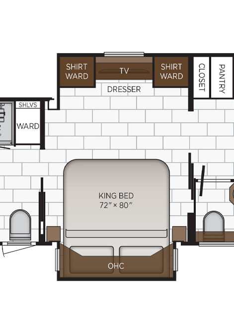 2025 supreme aire floor plan 4530 bedroom