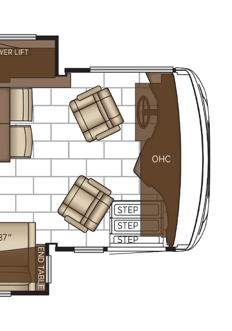 2025 ventana floor plan 3507 cockpit