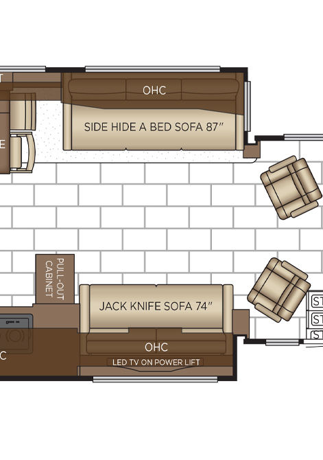 2025 ventana floor plan 4369 cabin