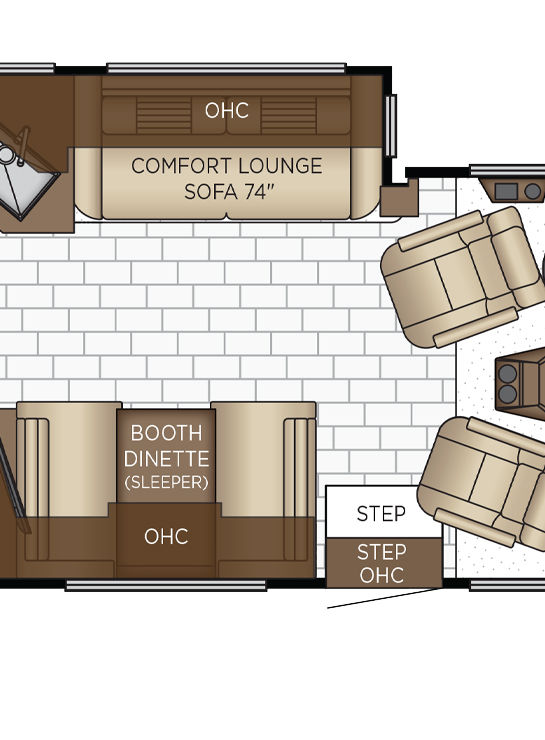 2026 Bay Star 3114 Cabin Floor Plan