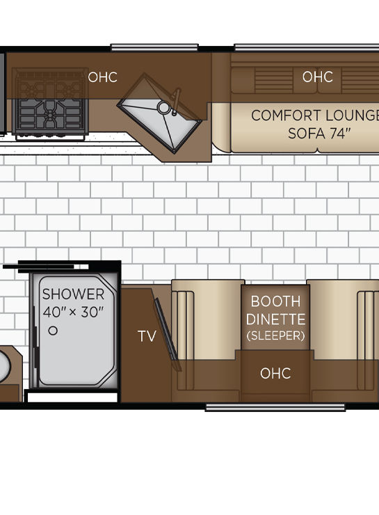 2026 Bay Star 3114 Dinette Floor Plan