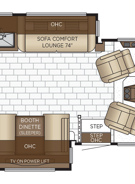 2026 Bay Star 3225 Cabin Floor Plan