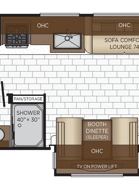 2026 Bay Star 3225 Dinette Floor Plan