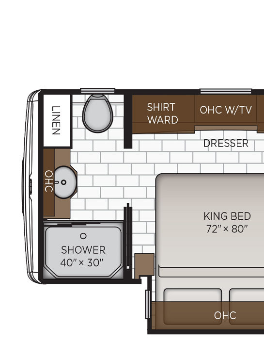 2026 Bay Star 3609 Storage Floor Plan