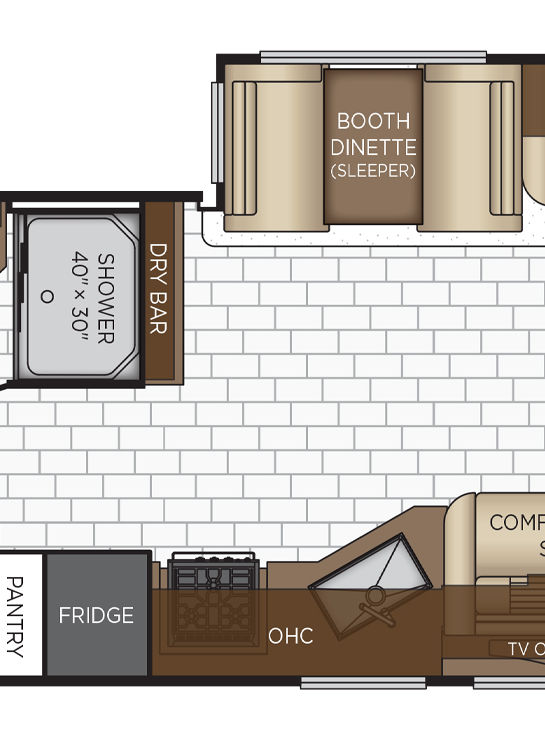 2026 Bay Star 3626 Bathroom Floor Plan