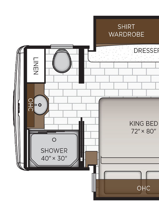 2026 Bay Star 3629 Bathroom Floor Plan