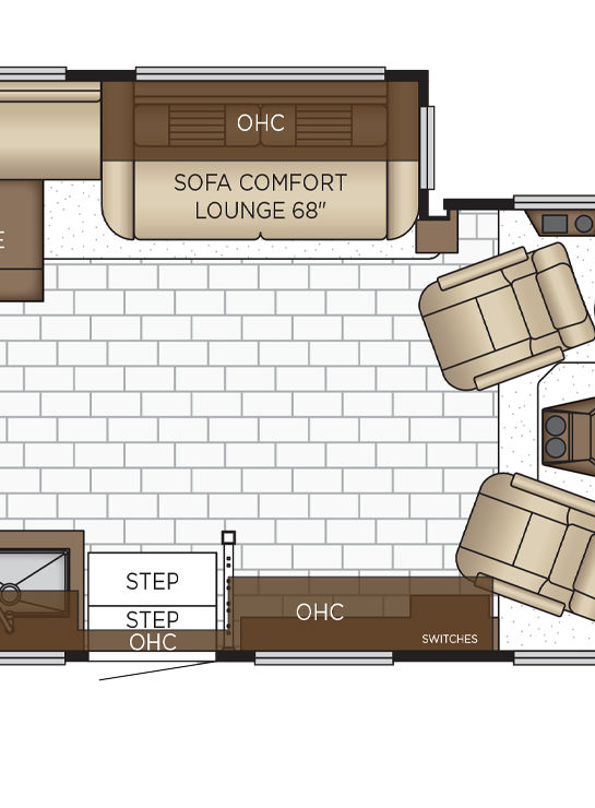 2026 Bay Star 3811 Bathroom Floor Plan