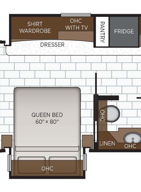 2026 Bay Star Sport 3014 Bathroom Floor Plan