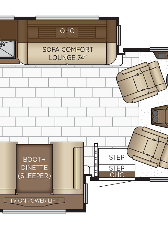 2026 Bay Star Sport 3225 Bathroom Floor Plan