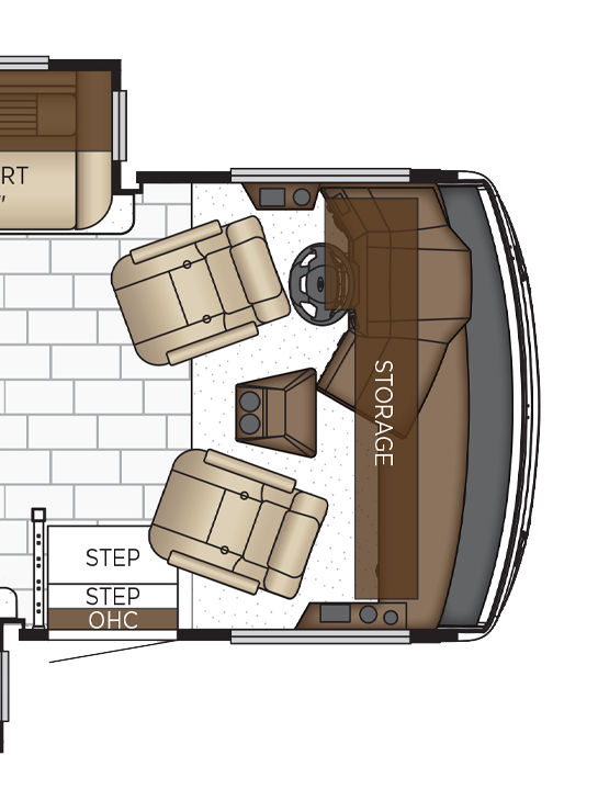 2026 Bay Star Sport 3225 Bathroom Floor Plan