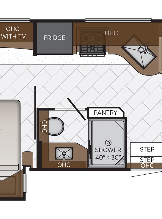 2026 Canyon Star 3947 Bathroom Floor Plan