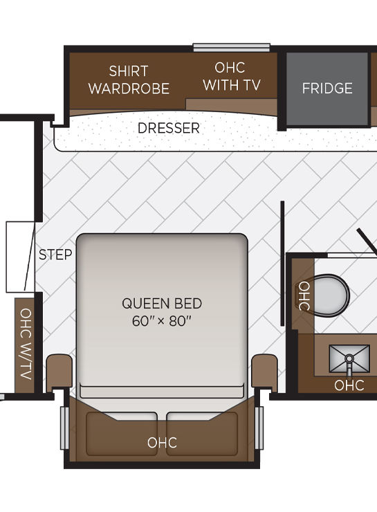 2026 Canyon Star 3947 Bathroom Floor Plan