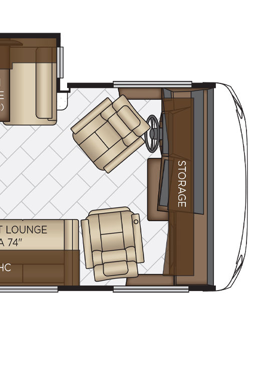 2026 Canyon Star 3947 Bathroom Floor Plan