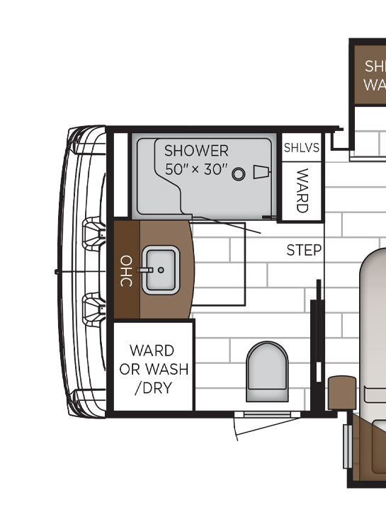 2026 Dutch Star 3836 Storage Floor Plan