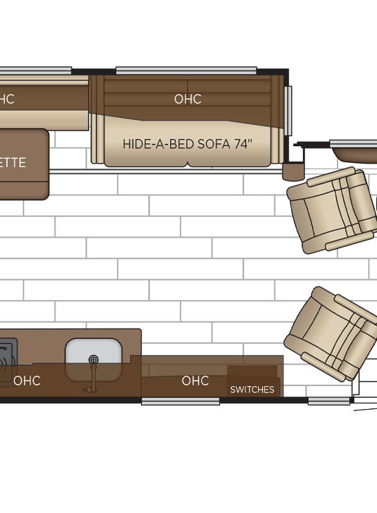 2026 Dutch Star 4311 Cabin Floor Plan