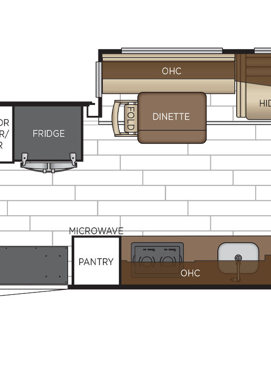 2026 Dutch Star 4311 Dinette Floor Plan