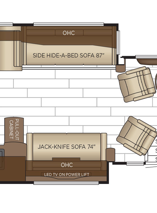 2026 Dutch Star 4369 Cabin Floor Plan