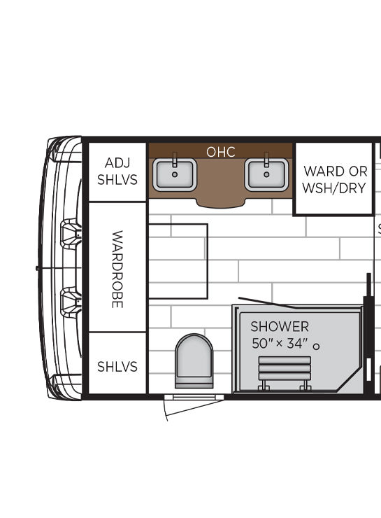 2026 Dutch Star 4369 Storage Floor Plan