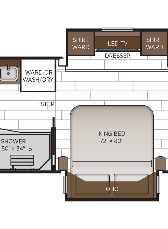 2026 Dutch Star 4730 Bedroom Floor Plan
