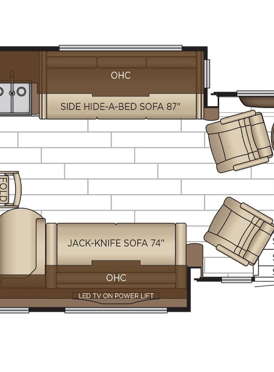 2026 Dutch Star 4730 Cabin Floor Plan