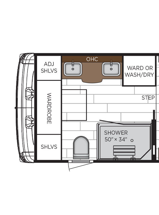 2026 Dutch Star 4730 Storage Floor Plan