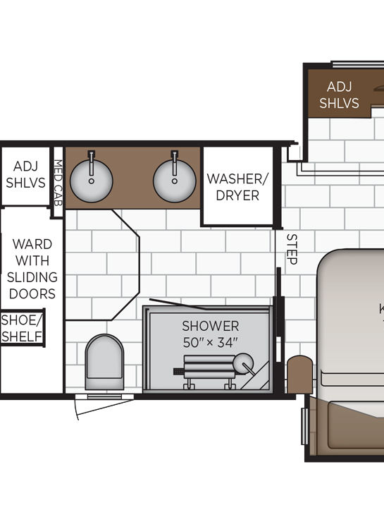 2026 Essex 4551 Bathroom Floor Plan