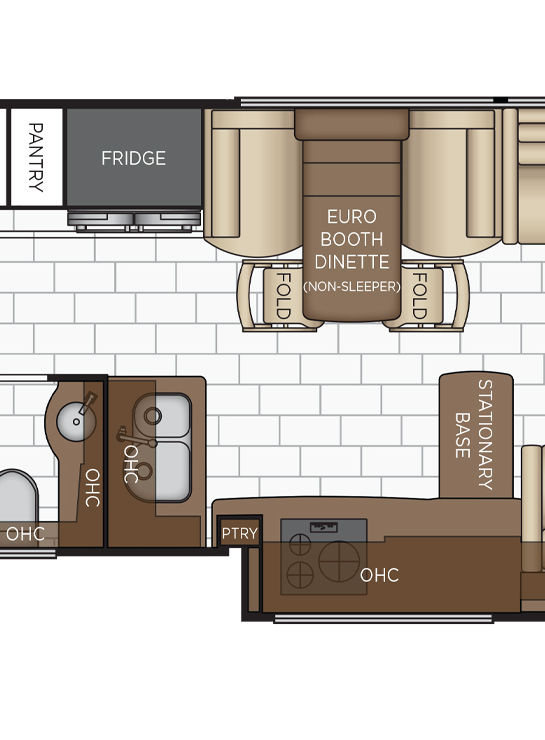 2026 Essex 4569 Dinette Floor Plan