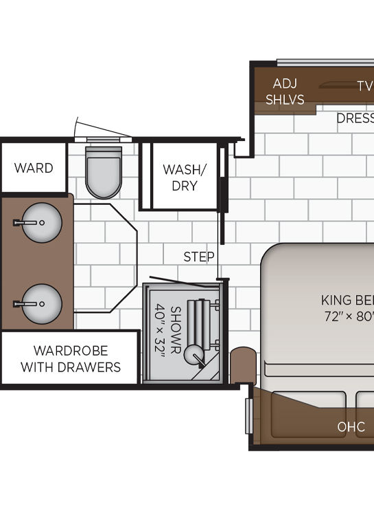 2026 Essex 4595 Bathroom Floor Plan