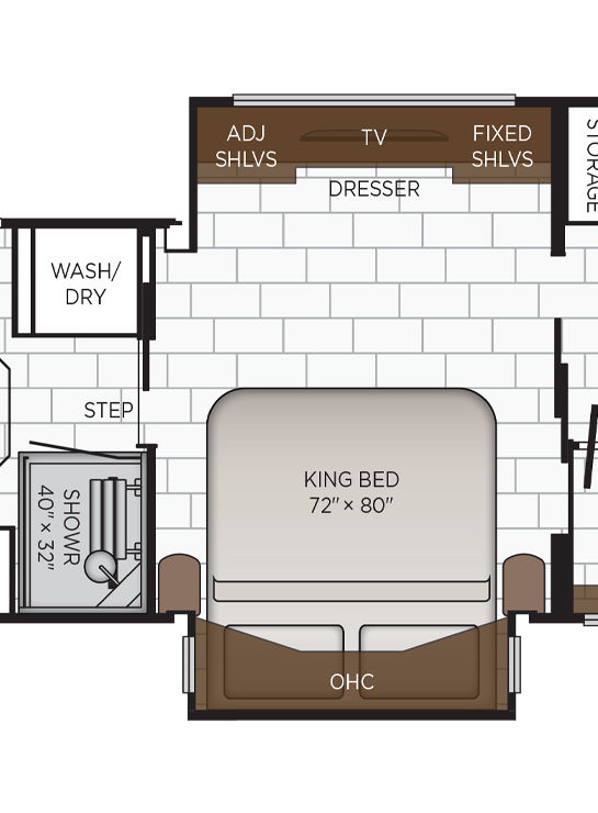 2026 Essex 4595 Bedroom Floor Plan