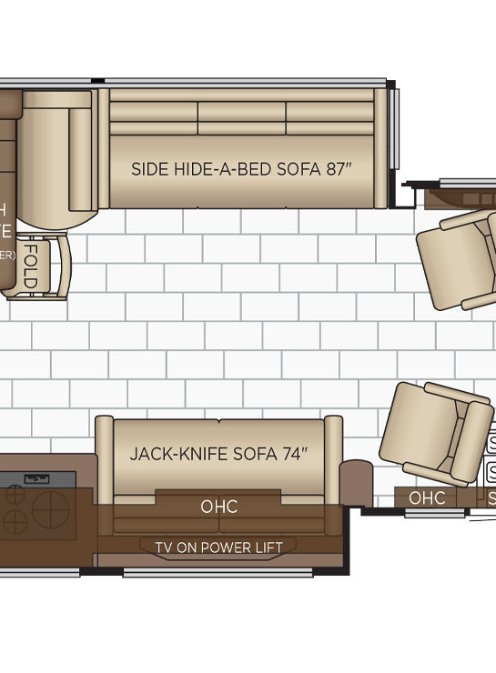 2026 Essex 4595 Cabin Floor Plan