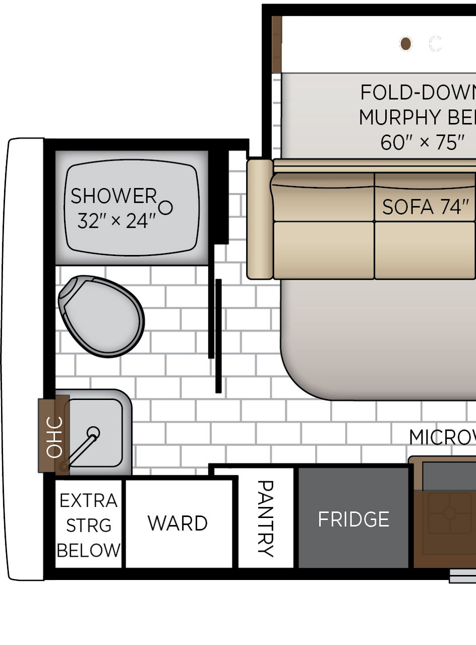 2026 Freedom Aire 2515 Storage Floor Plan