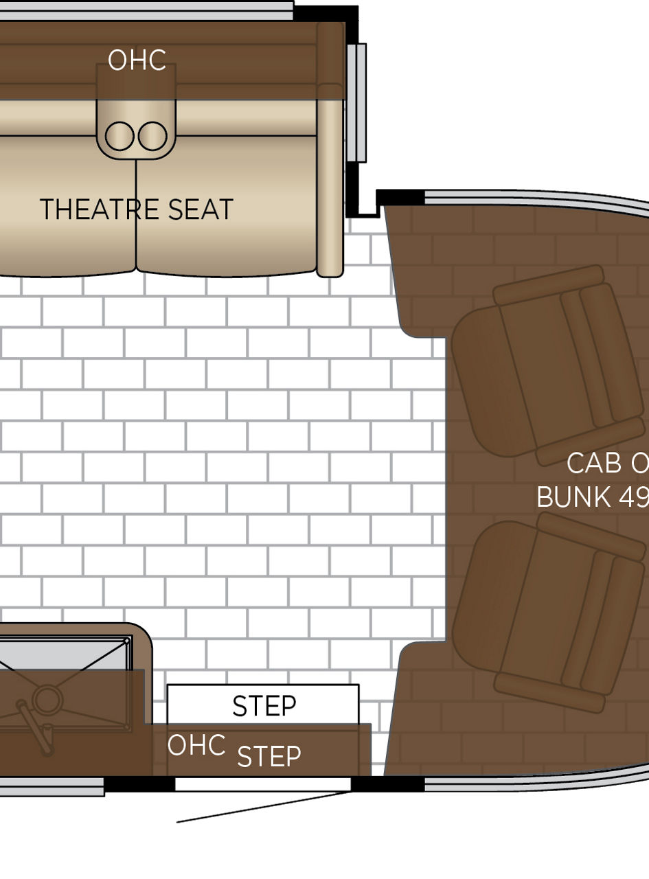 2026 Freedom Aire 2515 Cabin Floor Plan