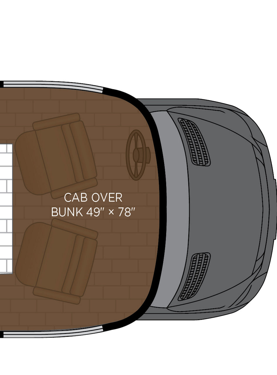 2026 Freedom Aire 2515 Cockpit Floor Plan