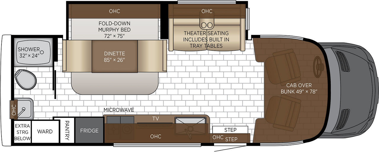 Freedom Aire 2515 Floor Plan Optional