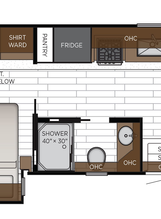 2026 Grand Star 3444 Bathroom Floor Plan
