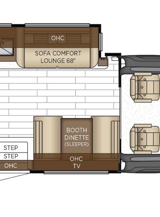 2026 Grand Star 3444 Cabin Floor Plan