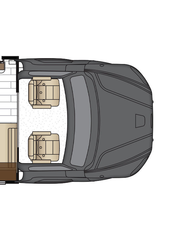 2026 Grand Star 3444 Cockpit Floor Plan