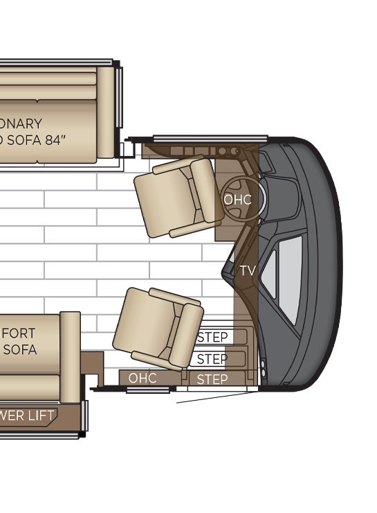 2026 King Aire 4531 Cockpit Floor Plan