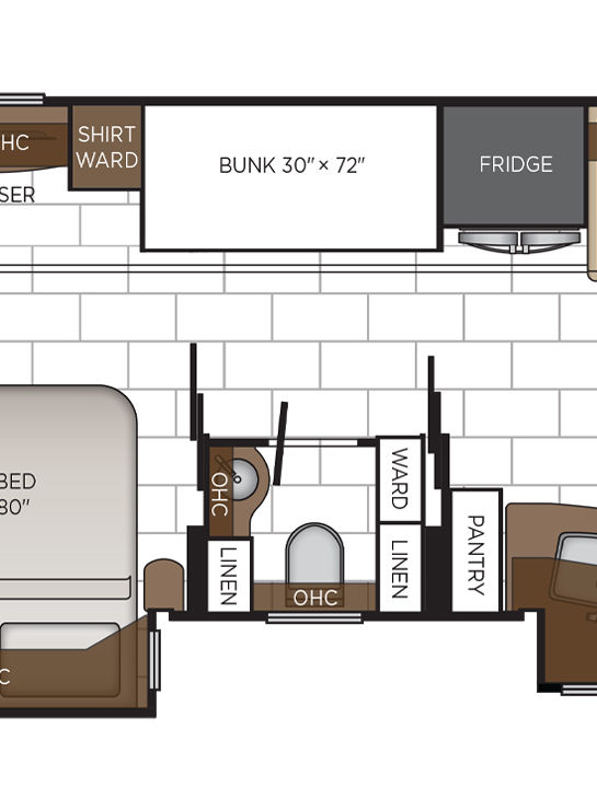 2026 London Aire 4540 Bathroom Floor Plan