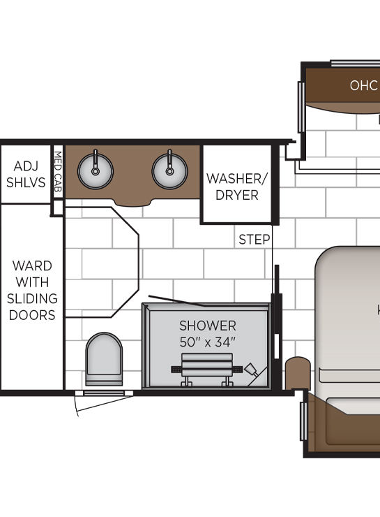 2026 London Aire 4551 Bathroom Floor Plan