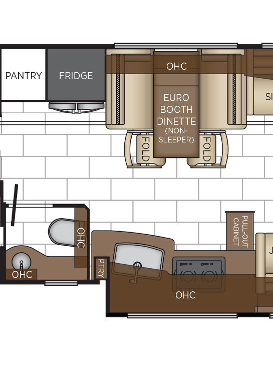 2026 London Aire 4551 Dinette Floor Plan