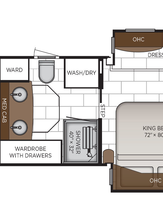 2026 London Aire 4569 Bathroom Floor Plan