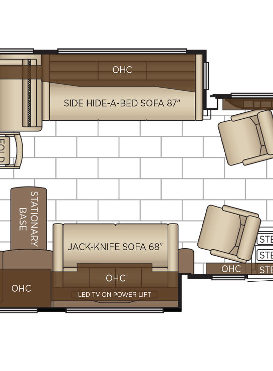 2026 London Aire 4569 Cabin Floor Plan