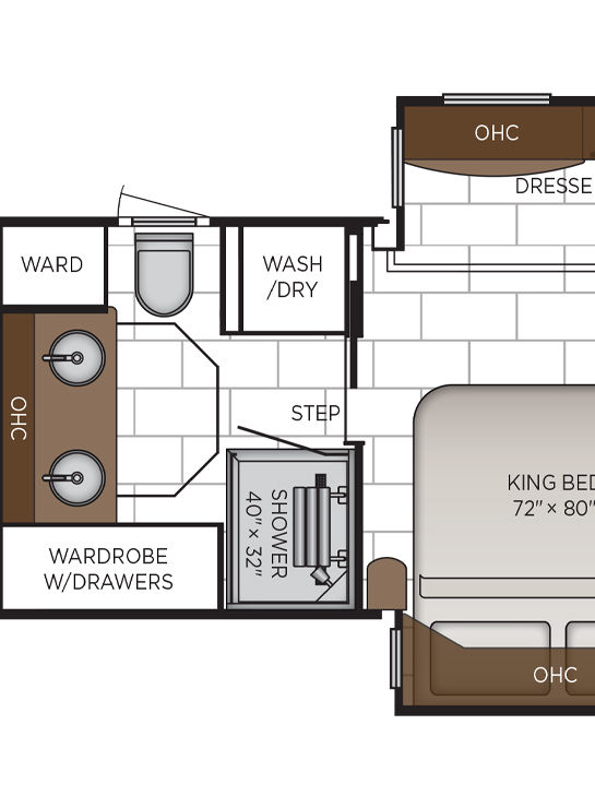 2026 London Aire 4595 Bathroom Floor Plan