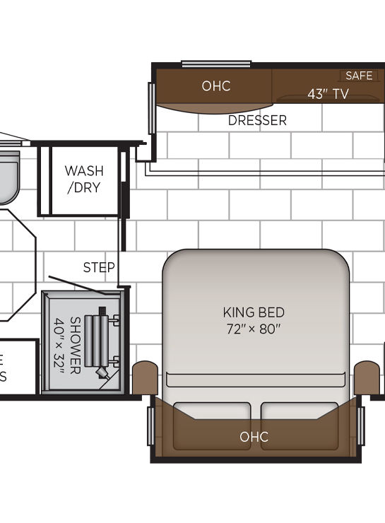 2026 London Aire 4595 Bedroom Floor Plan