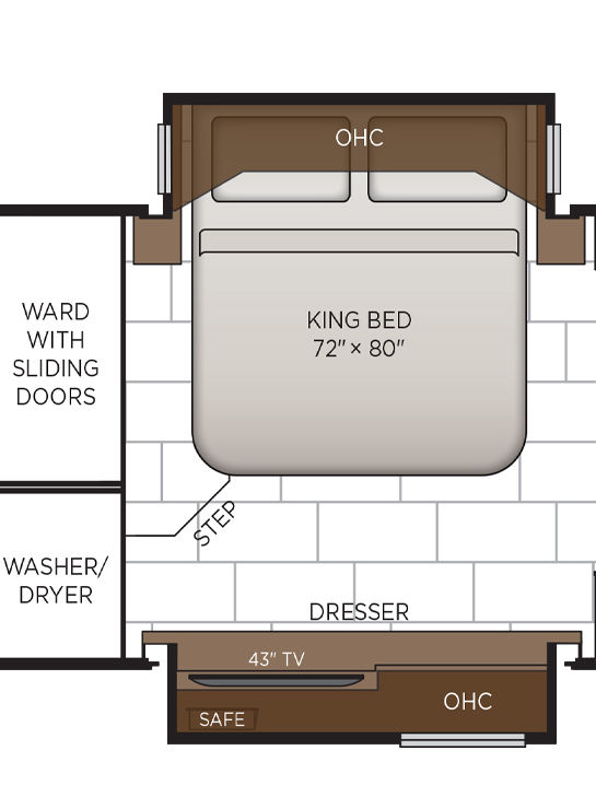 2026 Mountain Aire 3823 Bedroom Floor Plan