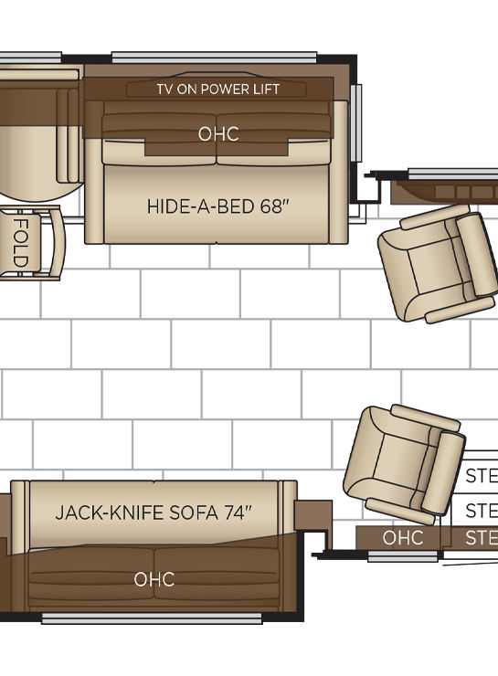 2026 Mountain Aire 3823 Cabin Floor Plan
