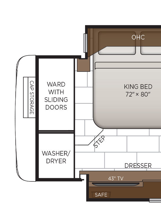 2026 Mountain Aire 3823 Storage Floor Plan