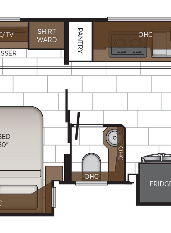 2026 Mountain Aire 3825 Bathroom Floor Plan