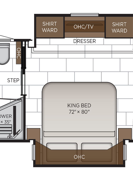 2026 Mountain Aire 3825 Bedroom Floor Plan